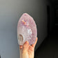 Big stalactite eye sugar amethyst