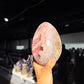 Pink quartz formation egg