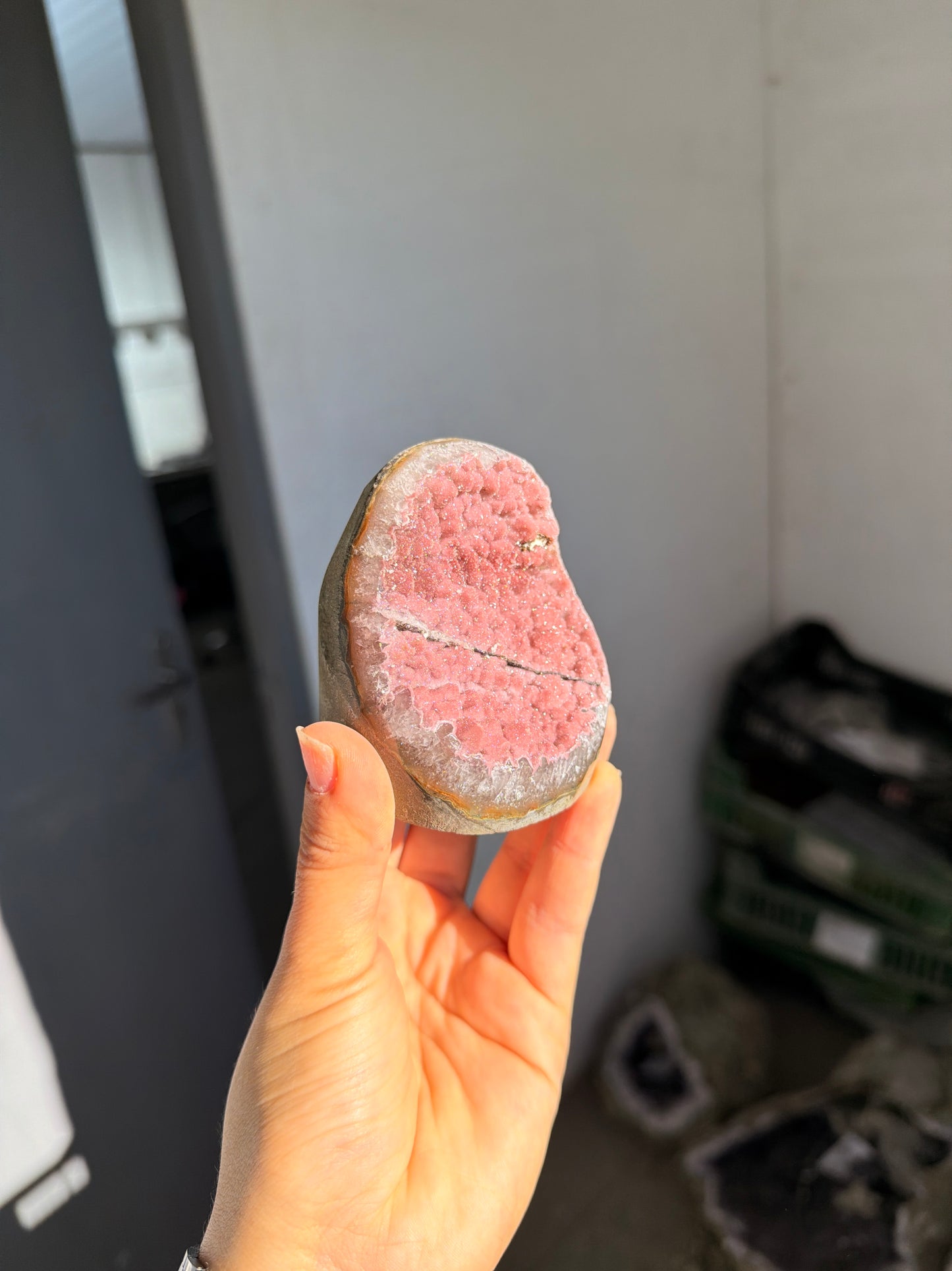 Special candy pink cut base