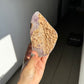Yellow sugar amethyst piece