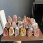 Rainbow raw cut bases lot 4