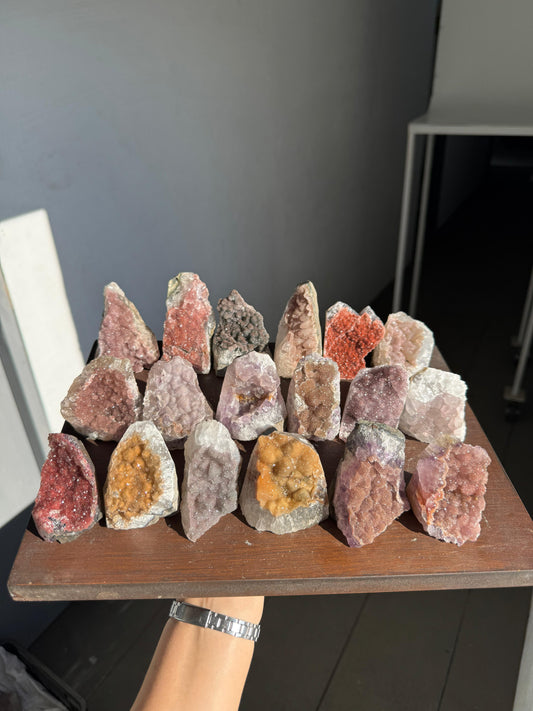Rainbow raw cut bases lot 4