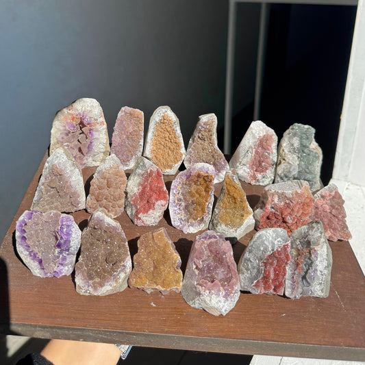 Raw Natural rainbow cut bases 4