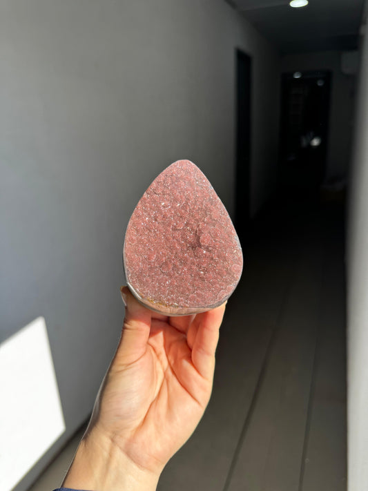 Pink rainbow cut base
