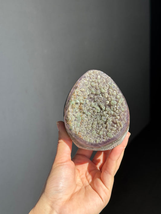 Green galaxy fine sugar cut base