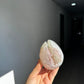 Bicolor rose quartz piece