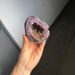 Golden amethyst geode