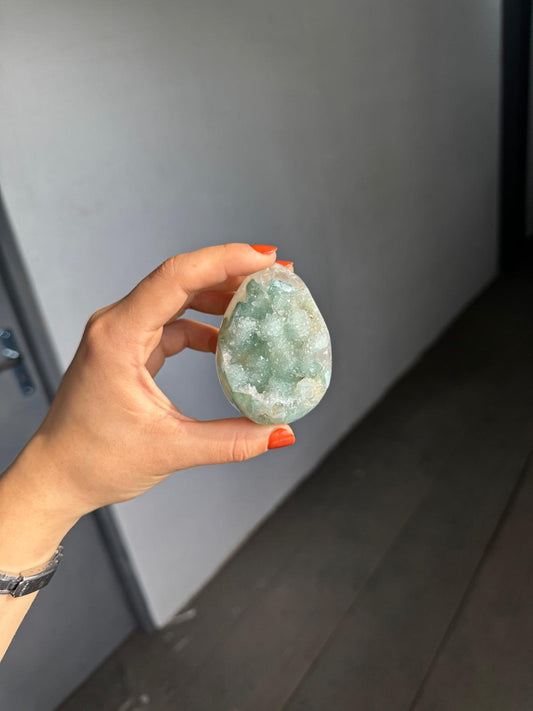 Minty green mini egg