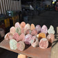 Quartz rainbow cut bases lot 1
