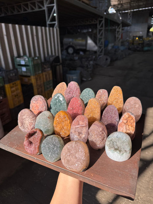 Special rainbow cut bases lot 2