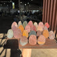 Mini rainbow cut bases lot 3