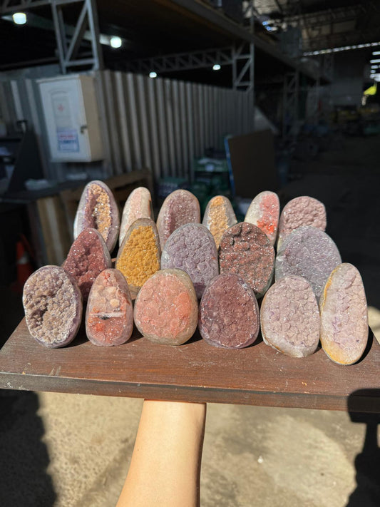 Special rainbow cut bases lot 4