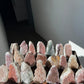 Mini Raw rainbow cut bases