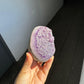 Velvet lavender sugar cut base