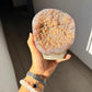 Golden sugar piece