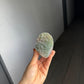 Mini green quartz cut base