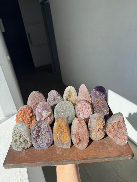 Rainbow cut bases lot 1