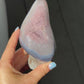 Small agate pink freeform