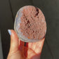 Burgundy cut base