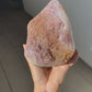 Rainbow calcite pink piece