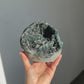 Green forest stalactite piece