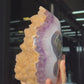 Golden amethyst piece