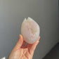 Bicolor rose quartz piece