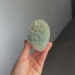 Mini green quartz cut base
