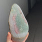 Bicolor rainbow quartz piece