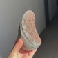 Green sugar druzy cut base
