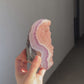 Peach layered rainbow piece