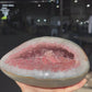 Red special formation geode
