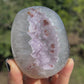 Lavender quartz cut base